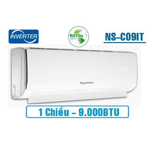 Điều hòa Nagakawa inverter 1 chiều 9.000BTU NS-C09IT Điều hòa Nagakawa inverter 1 chiều 9.000BTU NS-C09IT